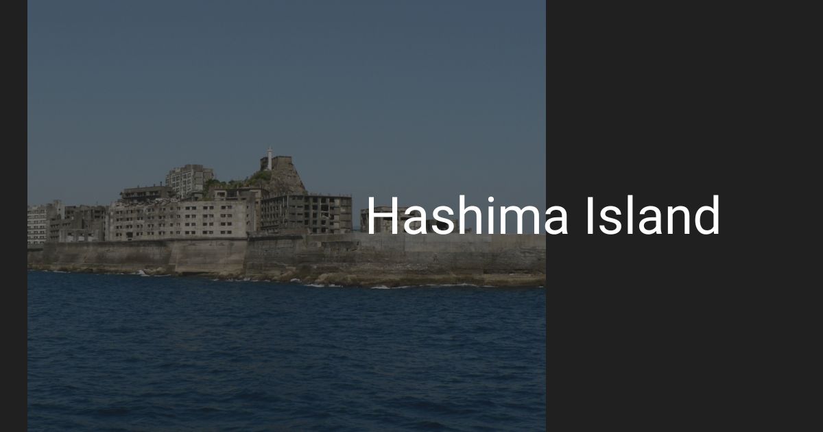 Hashima Island