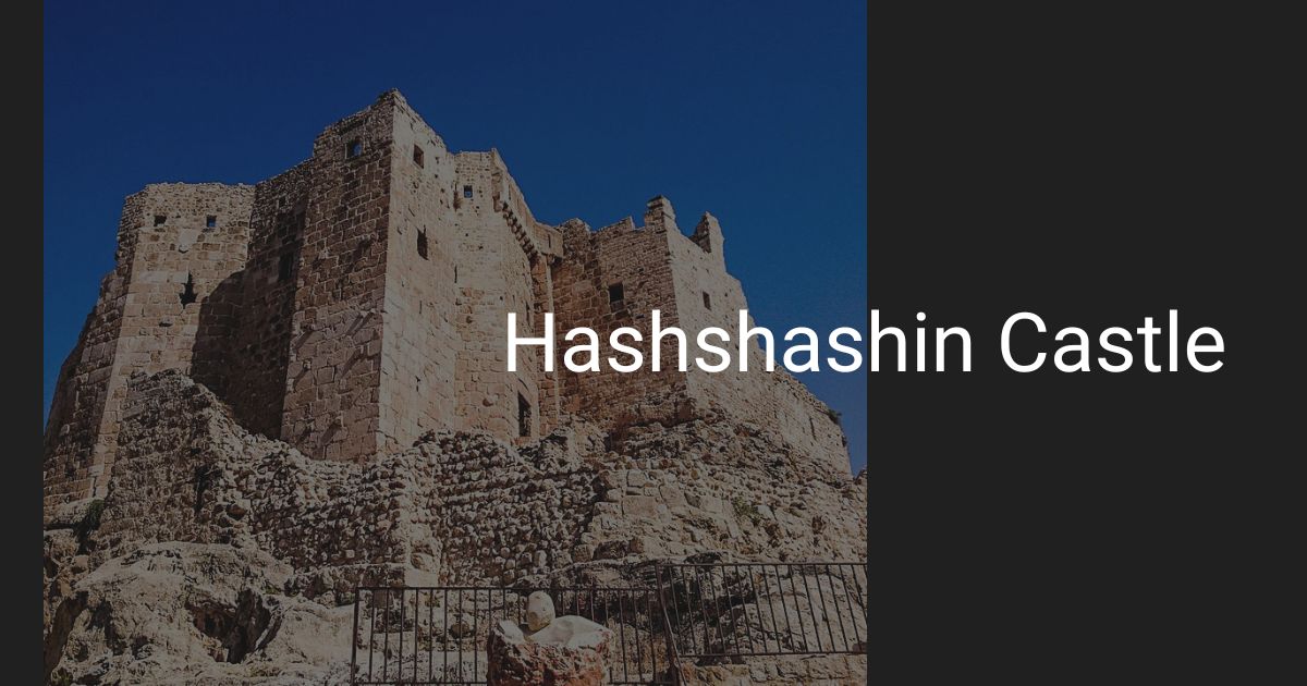Hashshashin Castle