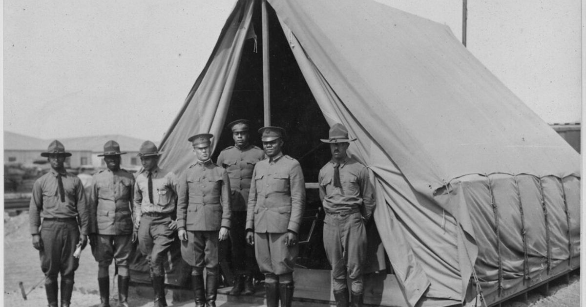 Army battalion on Governors Island